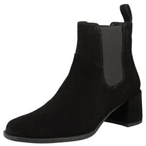 Steve Madden Rhiannon Suede Chelsea Ankle Boot in Black Size 9.5